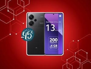 Stock a terminar: o Xiaomi Redmi Note 13 Pro+ está por menos de 250€ na Amazon!