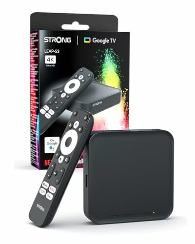 STRONG Leap-S3 TV Box Streaming 4K UHD