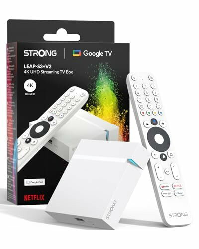 STRONG Leap-S3+ V2 Smart TV Box 4K UHD