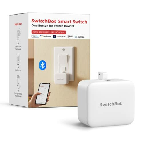 SwitchBot, Interruptor mecânico de luz basculante ou controlador de botões, para uma casa inteligent