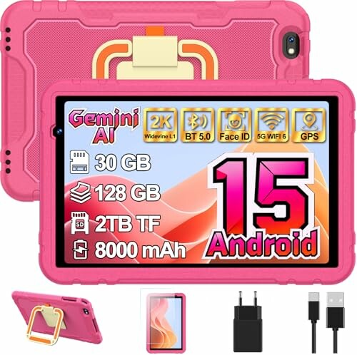 Tablet crian&ccedil;as 10.1 polegadas Android 15