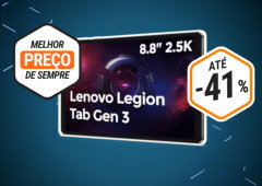 Tablet Lenovo com 165 Hz, 12 GB de RAM e desconto 41% está ao menor preço