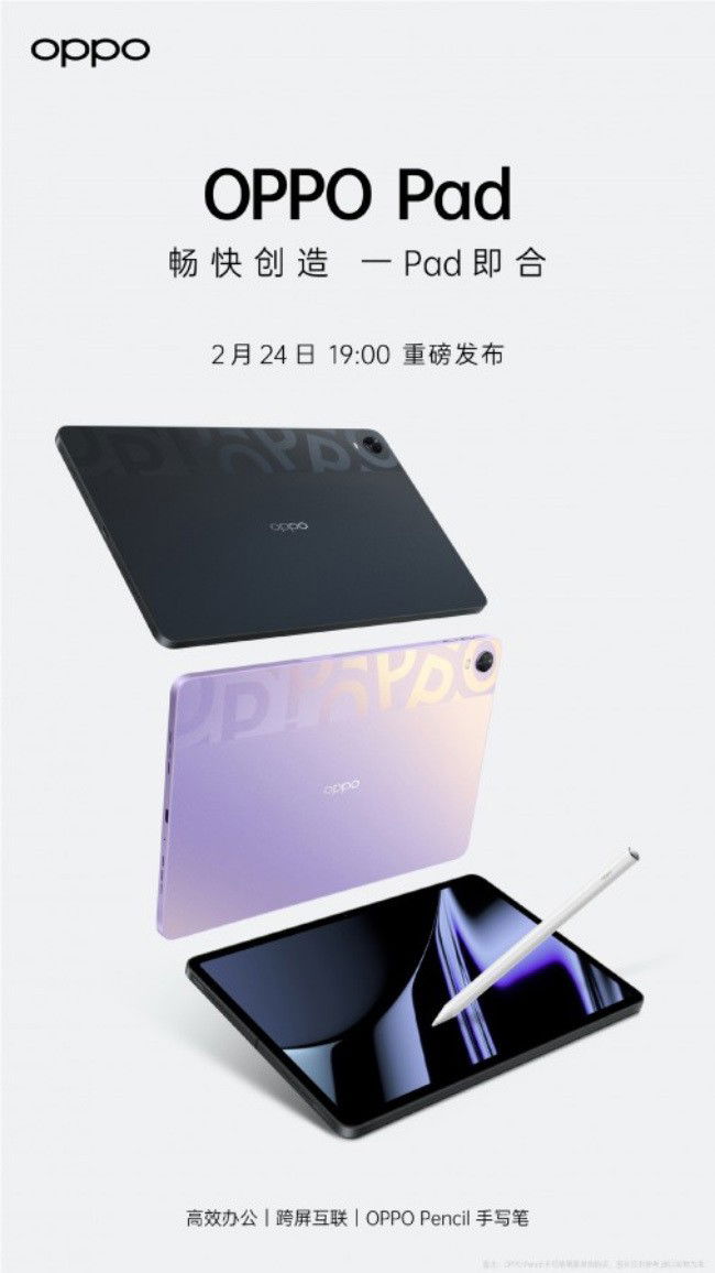 tablet OPPO Pad