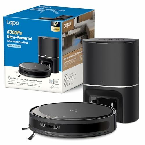 Tapo RV20 MAX Plus, aspirador de robô e esfrega-chão 4 em 1