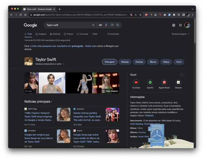 Taylor Swift Puzzle Google