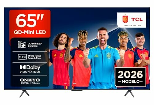 TCL 65T8D Televisor 65 Pulgadas QD Mini LED 4K