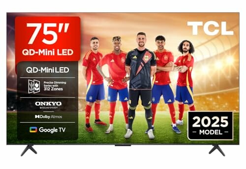 TCL 75Q6C Televisor 75 Pulgadas QD-Mini LED 4K