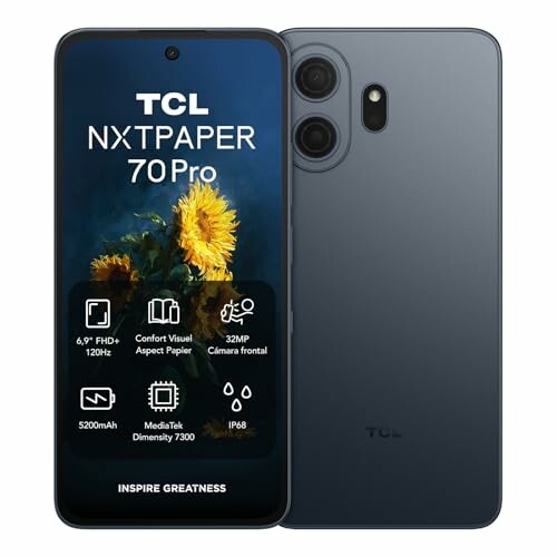 TCL NXTPAPER 70 Pro 5G, Azul, 8 GB + 512 GB