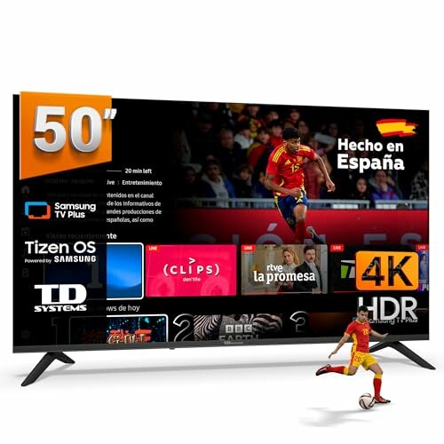 TD Systems Smart TV 50 Pulgadas 4K HDR10