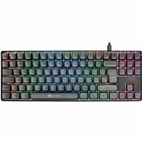 Teclado Mec&acirc;nico GAMIAC TKL90G Kailh Red RGB Port&aacute;til Preto Cinzento