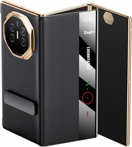 TECSHINE Funda de Piel para Huawei Mate XT