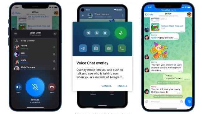 Telegram Voice Chat