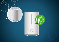 Tempo seco? O humidificador Xiaomi está agora por menos de 35 € na Amazon!