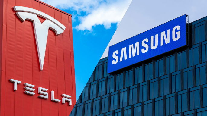 Tesla e samsung fecham parceria