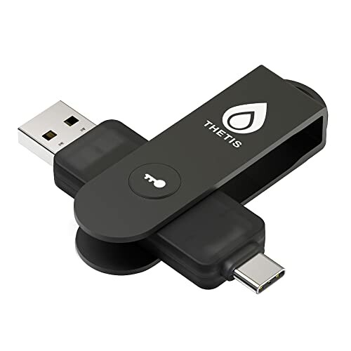 Thetis Pro FIDO2 Llave de Seguran&ccedil;a NFC USB A e C