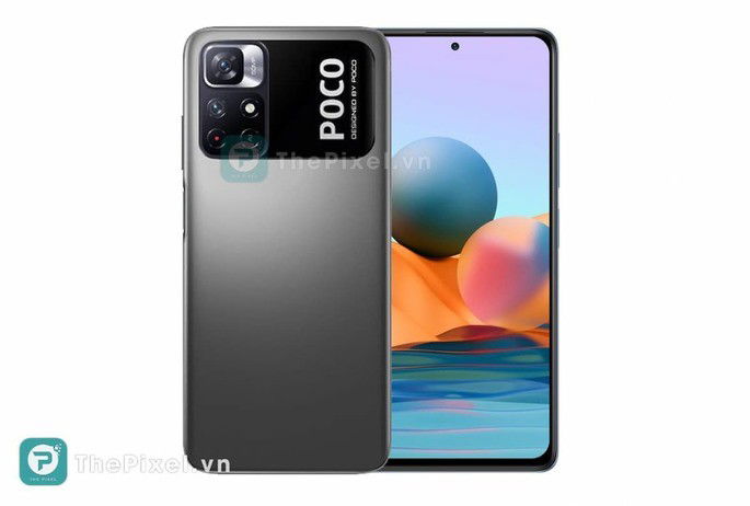O design do POCO M4 Pro 5G