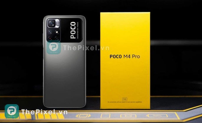 O design do POCO M4 Pro 5G