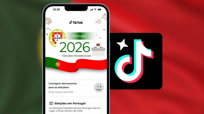 TikTok eleições Portugal
