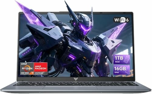 Tivique Ordenador port&aacute;til Gaming 15,6 Pulgadas Ryzen 7 5825U