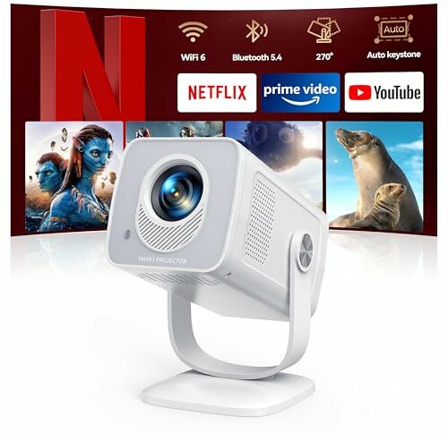 TOPTRO TP2 Proyector portátil 4K/1080P