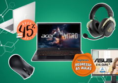 Torna os teus estudos melhores: Lenovo, HP, ASUS e muito mais com desconto até 45% na PcComponentes!