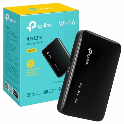 TP-Link M7005, router Wi-Fi port&aacute;til 4G LTE com SIM, AX287, 2400 mAh