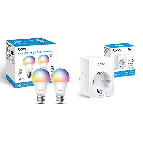 TP-Link Tapo L530E 2-Pack - Lâmpada LED inteligente Wi-Fi