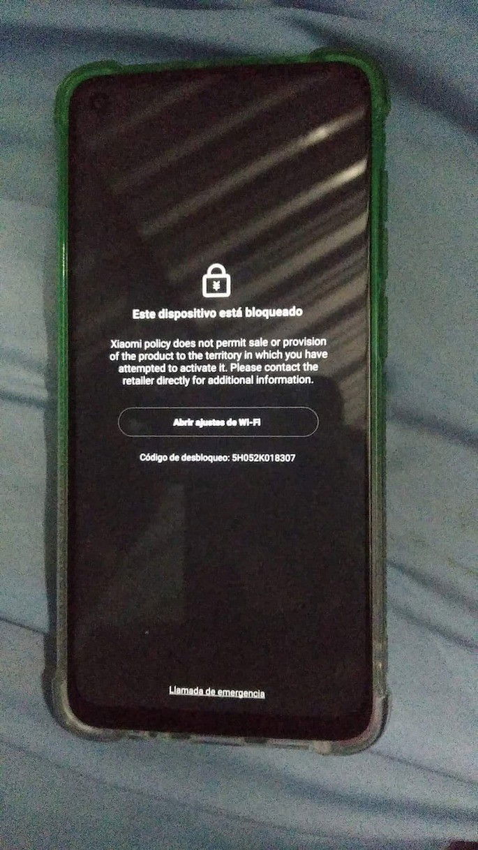 O aviso que os utilizadores receberam nas regiões assinaladas