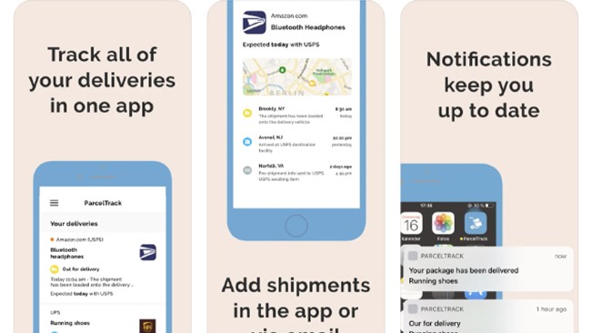 Parcel Track app