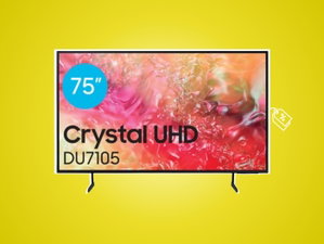 Transforma a tua sala num campo de futebol: Smart TV 75" com até 60%