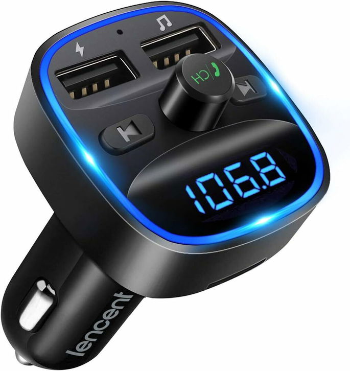 Transmissor FM Bluetooth Lencent