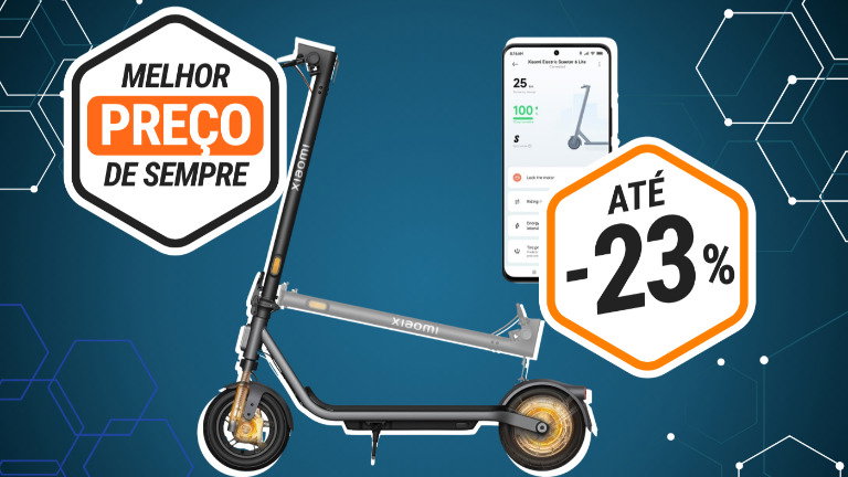 Trotinete elétrica da Xiaomi está ao melhor preço e é difícil arranjar melhor
