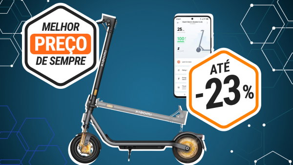 Trotinete elétrica da Xiaomi está ao melhor preço e é difícil arranjar melhor