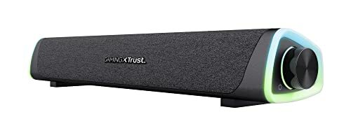 Trust Gaming 24482 GXT 620 Axon Barra de som com iluminação RGB 12W