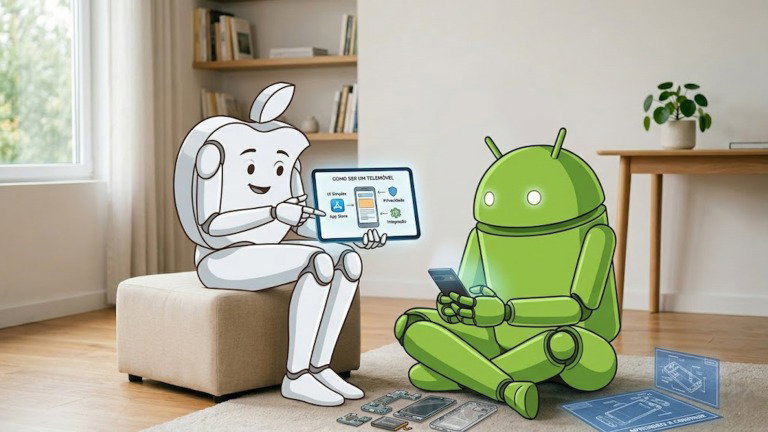 Tu hoje és Android porque a Apple assim o quis