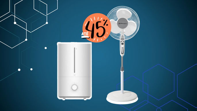 Humidificador de ar Xiaomi e Orbegozo Ventoinha de pé na Amazon Espanha