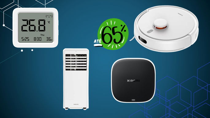 Gadgets com descontos até 65%