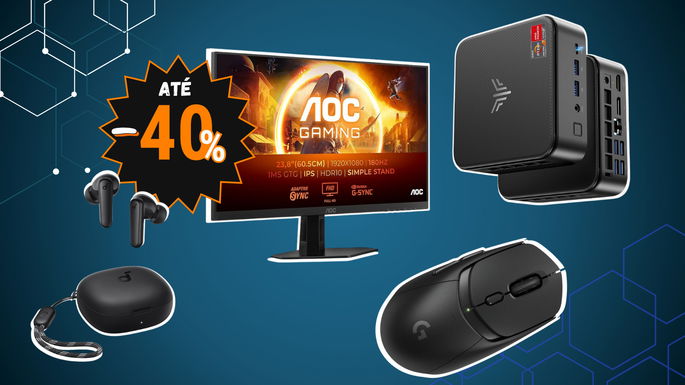 10 ofertas com descontos até 40%