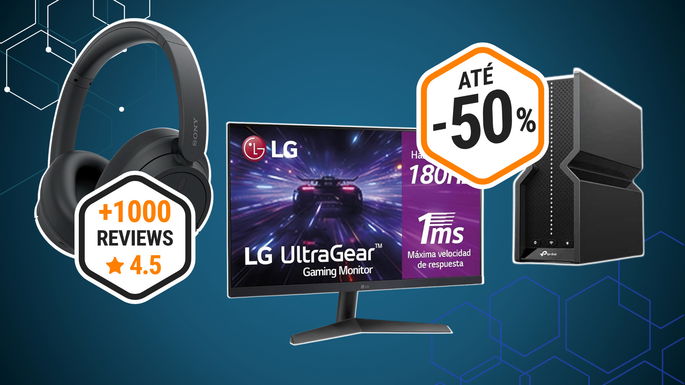 10 gadgets imperdíveis com desconto até 50%