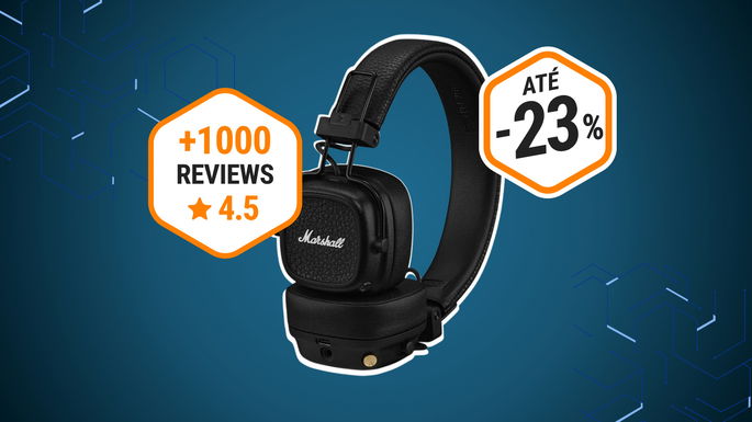 Marshall Major V  com desconto de 23%