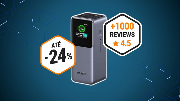 UGREEN Nexode Power Bank com desconto de 24%