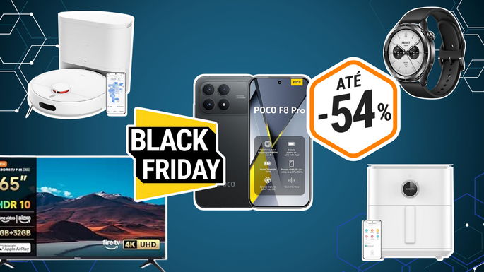 Gadgtes xiaomi com descontos até 54%