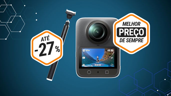 DJI Pack aventura Osmo 360 com desconto até 27%