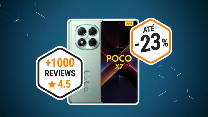 POCO X7 com desconto até 23%