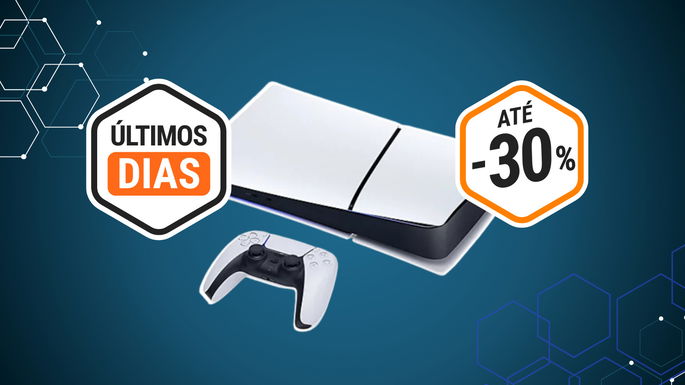 PS5 com desconto de até 30%