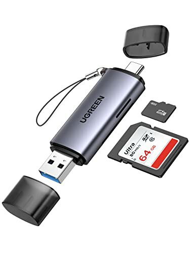UGREEN 2 en 1 Lector Tarjetas SD USB C