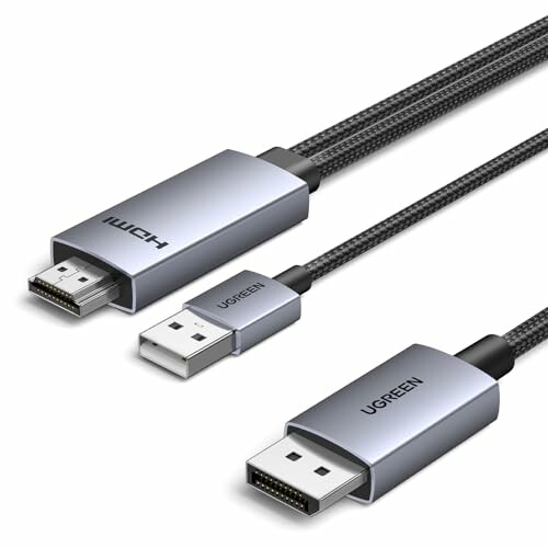 UGREEN Cabo HDMI a DisplayPort 4K 60Hz 2M