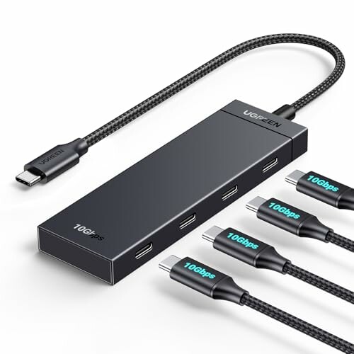 UGREEN Hub USB C 4 Portas 10Gbps