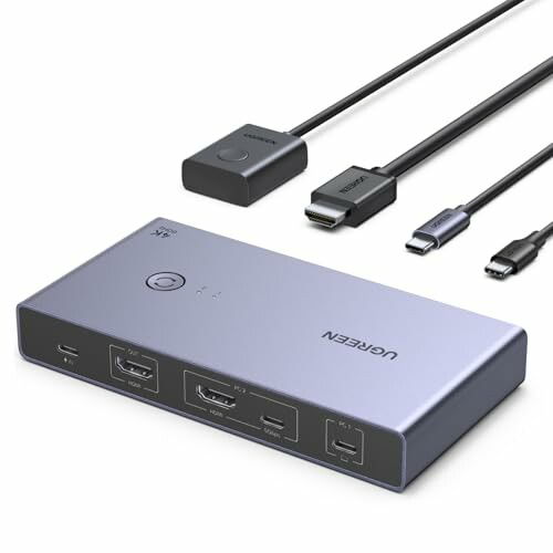 UGREEN KVM Switch HDMI USB C 4K 60Hz