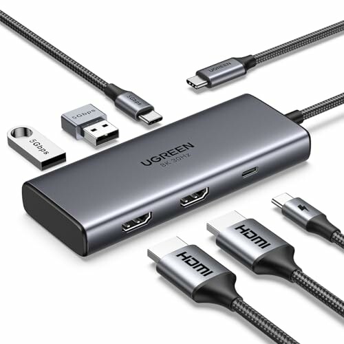 UGREEN Revodok 206 Hub USB C 6 en 1